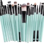 Soft Corrugated Nylon Wool Makeup Brush Set, 16 cm Handles