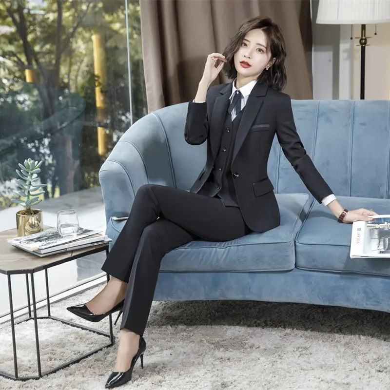 Trousers Slim Waist Beauty Salon Formal Wear Hotel Work Clothes Business Tooling