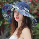 5a75013e-9e66-46c3-b080-38e60df0e214.webp Summer Beach Sun Hat Beach Green Straw Hat For Women