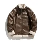 5a7bdbe8-16ea-415d-96fa-2d04e6d32dd0.webp Warm Thickened Lambswool PU Leather Cotton Jacket - Black
