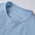 Easy-Fit Blue Polyester Polo Shirt for Men, Short Sleeve