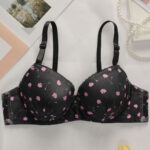 Minimalist Black Women’s Lingerie Set with S-XL Sizes