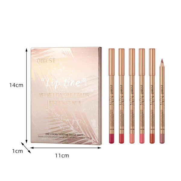 Colorful Non-smudgeable Long-lasting Non-stick Lip Liner Set Colorful Non-smudgeable Long-lasting Non-stick Lip Liner Set