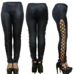 5c37800c-d832-41ab-830d-a731fcbb09a3.webp Punk-style Faux Leather Patent Leather Matte Cropped Pants