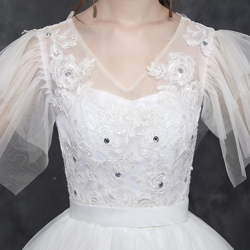 Plus Size Lace Wedding Dress One Shoulder Princess Skirt Plus Size Lace Wedding Dress One Shoulder Princess Skirt