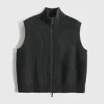 5e84aead-f6f5-4586-930d-e5cc575196b4.webp Merino Wool Loose-Knit Cardigan Vest with Tie Detail
