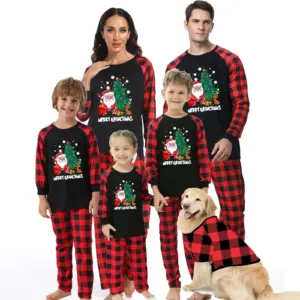 Christmas Parent-child Wear Family Pack Homewear Pajamas Suit M1