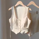 5ed67d78-3ddd-4676-ae78-9b155190b393.webp Apricot Elegant Commuter Sleeveless Polyester Vest for Women