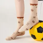 Yoga Socks For Children, Professional Anti Slip Fitness Pilates Exercise Floor Fruit Drinks, Printed Socks