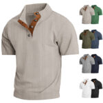 60e5c13c-1920-4229-91f7-a295a770ba14-1.jpg Loose-Fit Men’s Stand Collar Short-Sleeve Corduroy Shirt