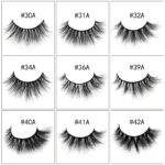 False eyelashes 3d beauty salon web celebrity performance eyelashes