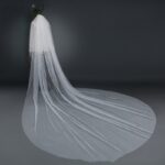 6235f949-503d-4250-9cc1-68b5cf1551db.jpg Bridal Wedding Veil Widened Tail