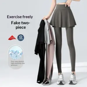 Butt-Lifting High-Waisted Yoga Pants for Women, Cropped