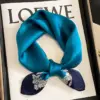 Floral Border Blue