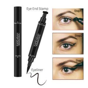 Waterproof 2-in-1 Double-Ended Seal Eyeliner in Black