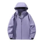6352b390-9818-4f42-bbc7-24b8d342311c.webp Outdoor Couple's Hardshell Jacket Single-Layer Hiking Coat