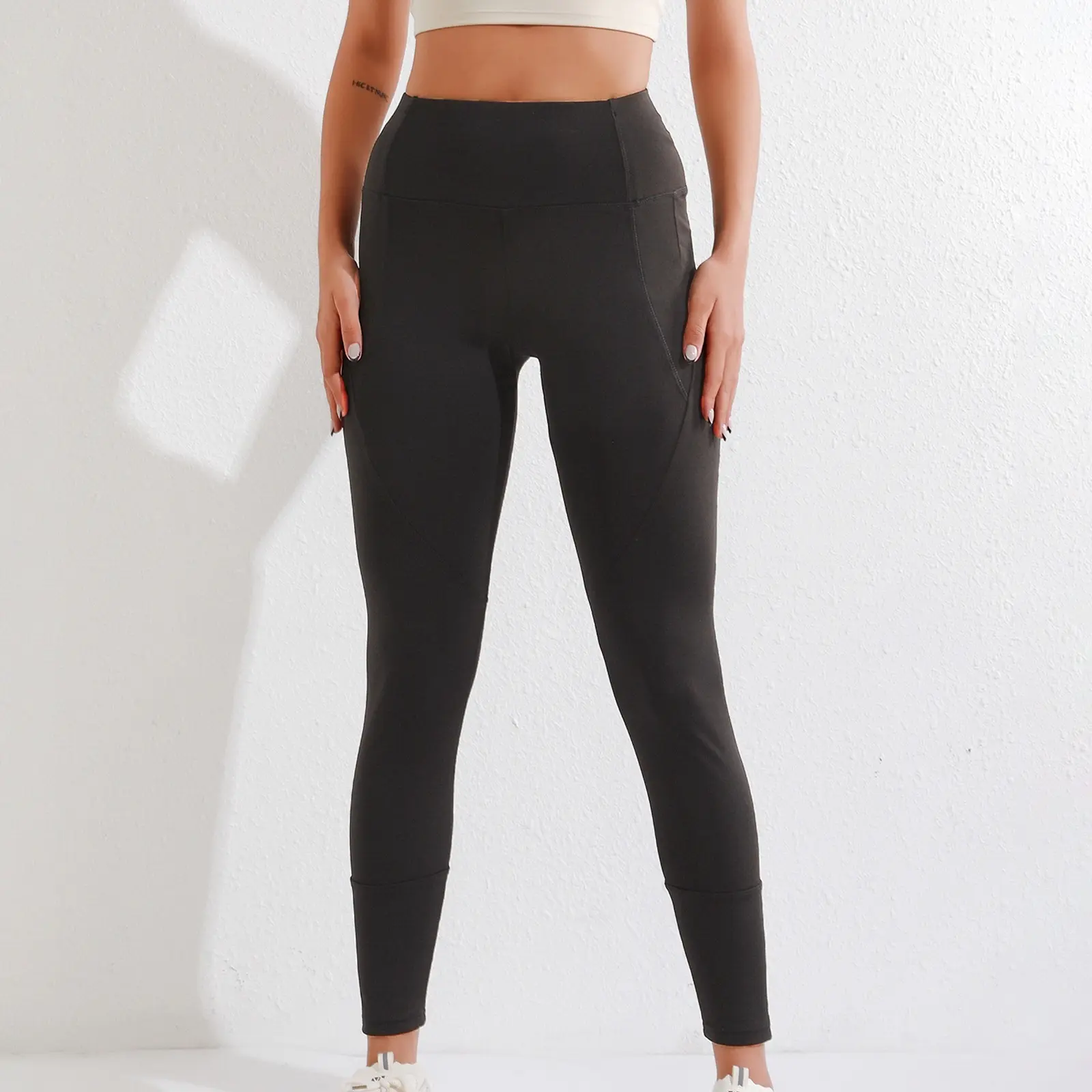 High-Waist Shaping Leggings with Zipper Pocket for Women High-Waist Shaping Leggings with Zipper Pocket for Women