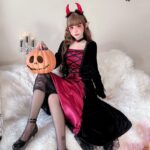 Role-playing Witch Costume Ghost Queen Performance Costume
