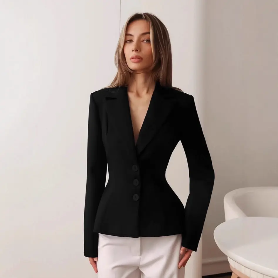 Professional Slim-Fit Blazer Women's Clothing For Ladies