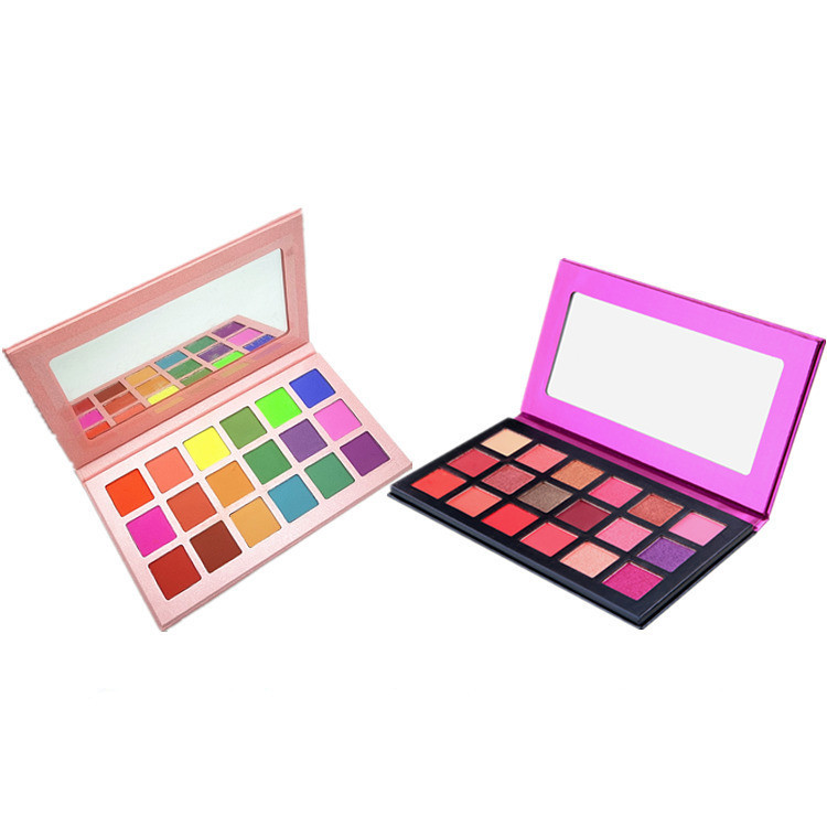 Build Versatile Looks with 18-Color Square Eyeshadow Palette