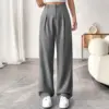 High-Waist Wide-Leg Leisure Suit Pants for Autumn/Winter High-Waist Wide-Leg Leisure Suit Pants for Autumn/Winter