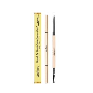 Rotating 2-in-1 Eyebrow Pencil for Precise Definition, 3 Shades