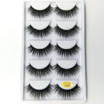 661950853381-1.jpg 3 D Mink Hair False Eyelashes for Fuller Thick Section Look (5 Pairs)