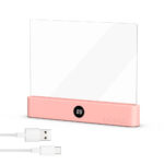 Rechargeable LED Tablet Reading Light with 3 Colors & Timer