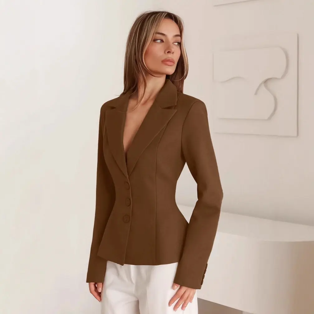 Professional Slim-Fit Blazer Women's Clothing For Ladies