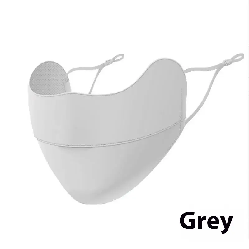 UPF500 Ice Silk Sunscreen Face Mask with 3 D Neck Protection UPF500 Ice Silk Sunscreen Face Mask with 3 D Neck Protection
