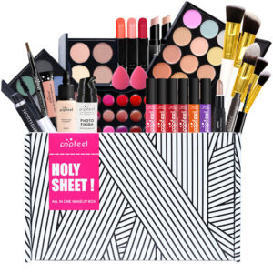 Beginner Makeup Cosmetics Set with Concealer, Eyeliner & Brow