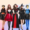 Halloween Women’s Costume - Polyester One Size Fits 42.5-55 kg