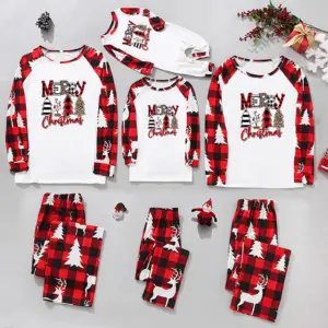 European And American Parent-child Home Suit Set For Christmas
