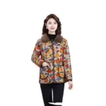 Warmth-Boosted Women's Padded Insulated Cotton Coat