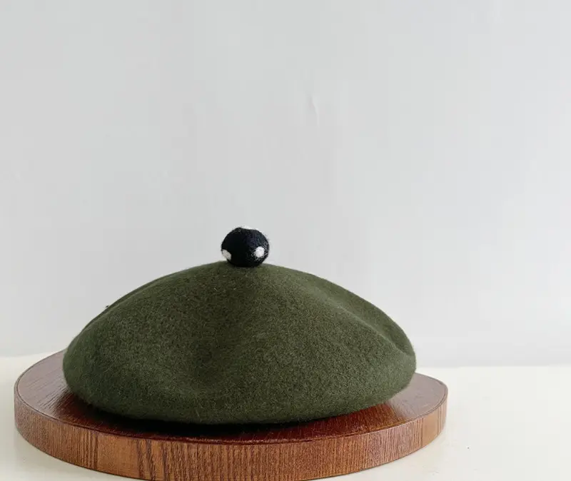 High-Quality Wool Beret Womens Wool Felt Painters Cap High-Quality Wool Beret Womens Wool Felt Painters Cap