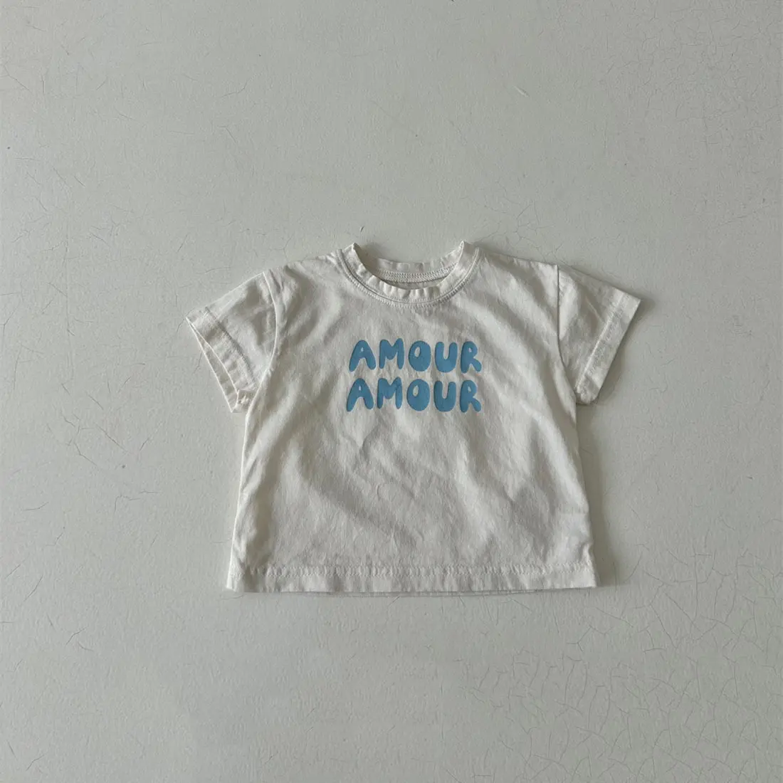 Breathable Cotton Kids T-Shirts for Summer, Moisture-Wicking