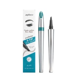 Precision Four-Pronged Eyebrow Pencil for Even, Controlled Color