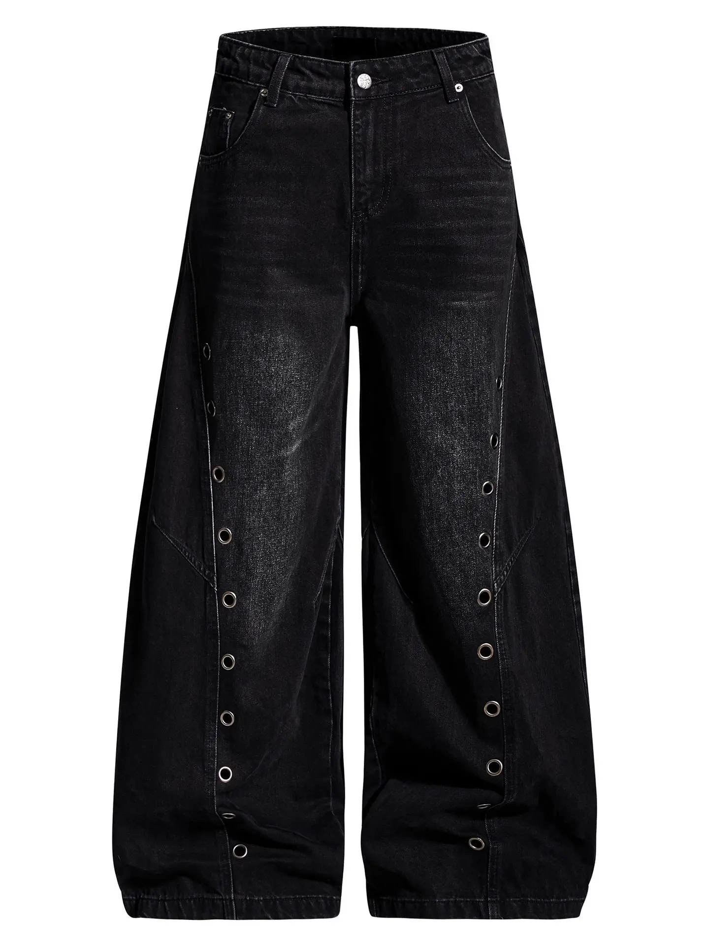 Eyelet Washed Scimitar Jeans Eyelet Washed Scimitar Jeans