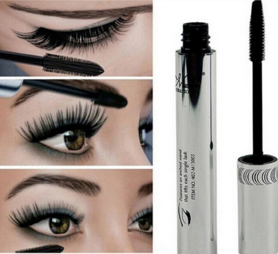 Long Curling Eyelash Extension Black Fiber Mascara Eye Lashes Makeup Long Curling Eyelash Extension Black Fiber Mascara Eye Lashes Makeup