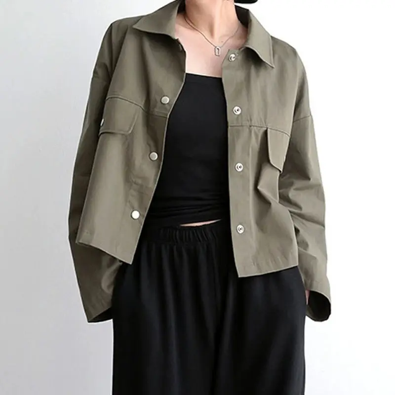 Niche Hong Kong-style Retro Chic Casual Workwear Jacket