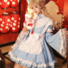Plus Size Halloween Maid Costume with Removable Sleeves