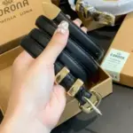 Adjustable Double-Sided Leather Belt for Daily Wear
