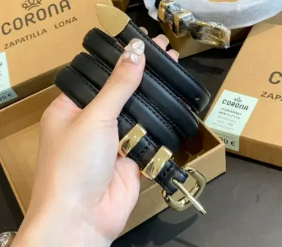 Adjustable Double-Sided Leather Belt for Daily Wear