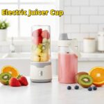Multifunctional Rechargeable Electric USB Juicer Cup Double Cup Handheld Mixer Cup 500 ML Blending Juice Cup Outdoor