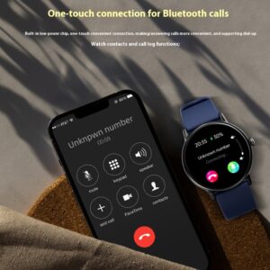 Blood Oxygen & Heart Rate Sports Watch with Bluetooth Calling