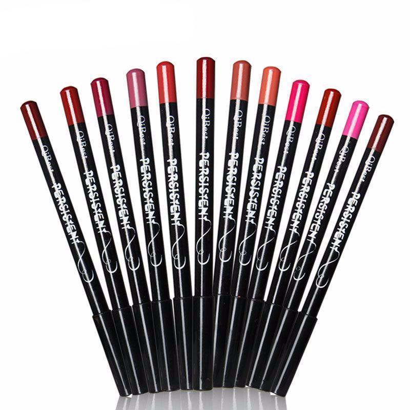 Long-Lasting Waterproof Lip Liner Pencil Set (12 Colors, 12 pcs) Long-Lasting Waterproof Lip Liner Pencil Set (12 Colors, 12 pcs)