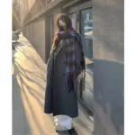 72836d71-f768-43ba-807c-7d327ada88c0.webp Slimming Mid-Length Wool Coat with Faux Fur Collar
