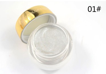High-Shine Gel Glitter Eyeshadow for Controlled Application High-Shine Gel Glitter Eyeshadow for Controlled Application
