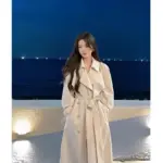 73b01856-09cd-4431-8dd7-973ee7f0a307.webp Refined British-Style Long Trench Coat with Pockets - Beige