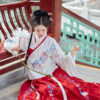 Comfortable Polyester Fiber Women’s Hanfu Costume Set (XS-XL) Comfortable Polyester Fiber Women’s Hanfu Costume Set (XS-XL)
